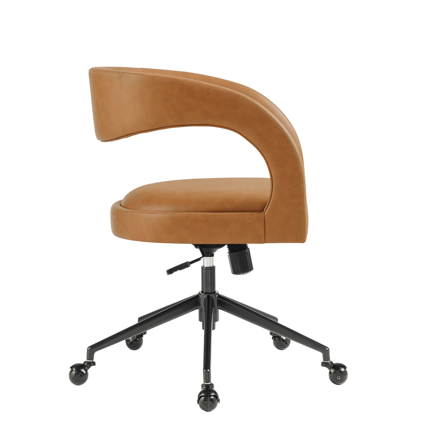 Modway - Pinnacle Vegan Leather Office Chair by Modway  Office Furniture Office Chairs Brown - EEI-7150-TAN