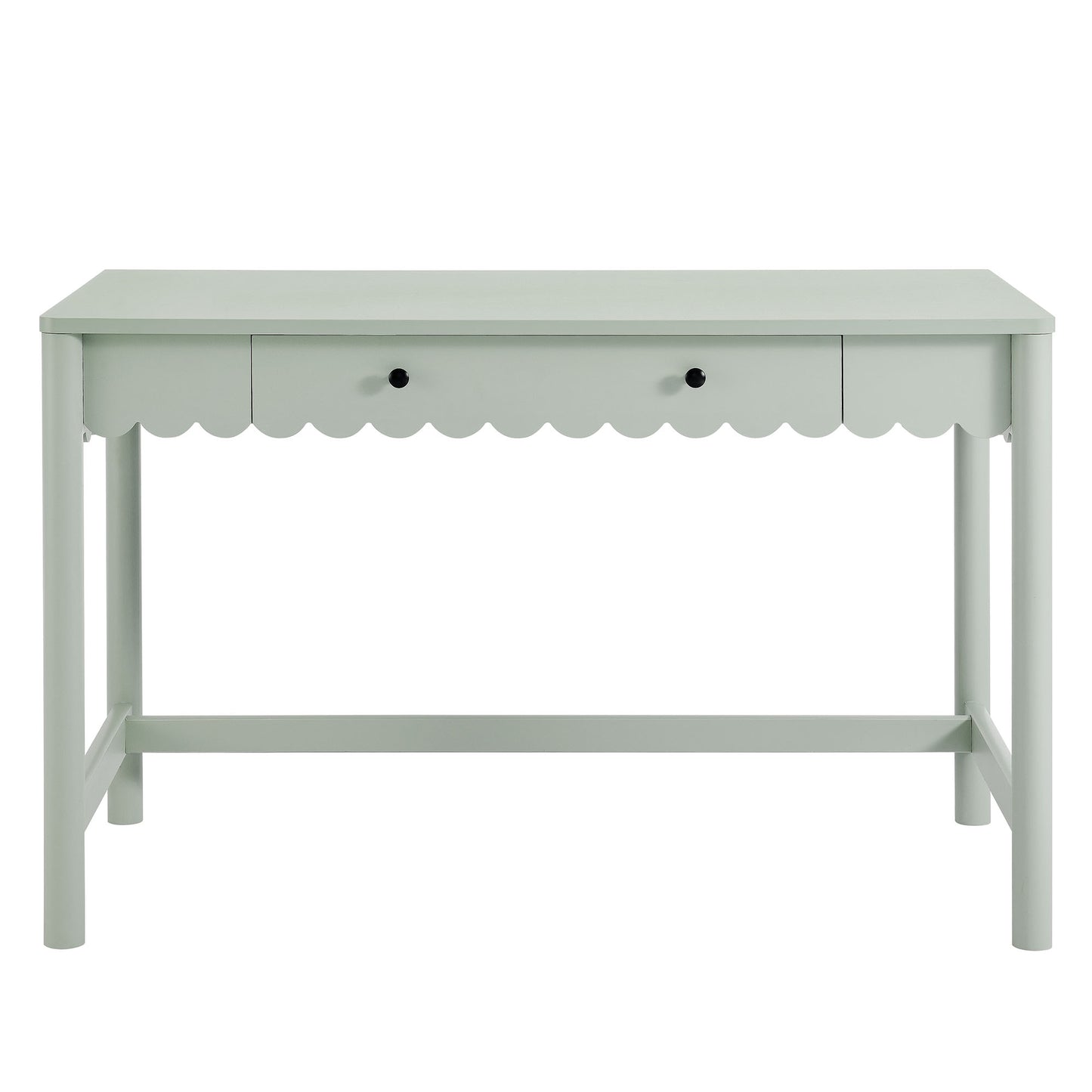 Modway - Emmeline 1-Drawer Scallop Writing Desk by Modway  Office Furniture Computer Desks Green - EEI-7155-SGE
