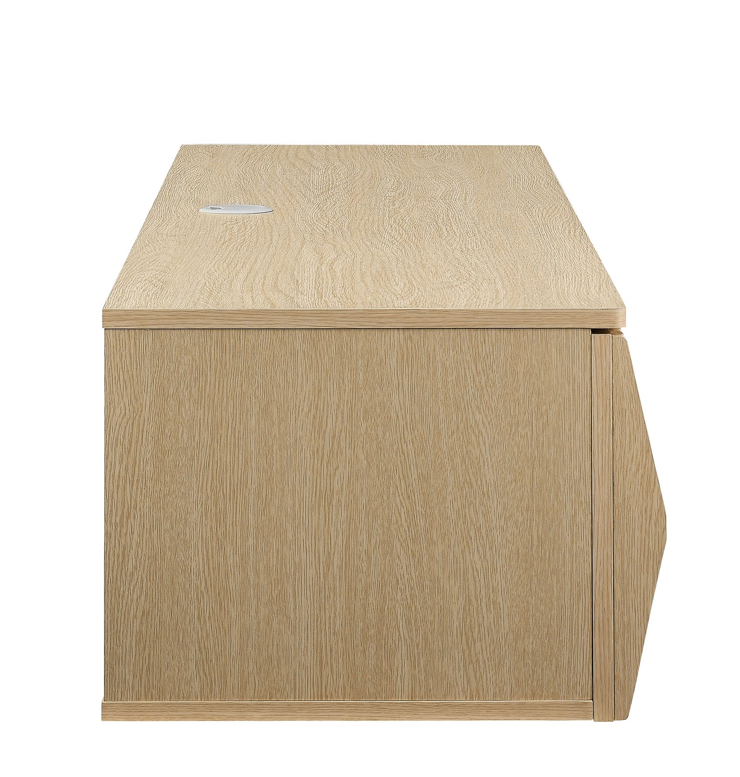 Modway - Vaughn 64" Wall Mount TV Stand by Modway  Living Room Decor Gray - EEI-7164-ASH