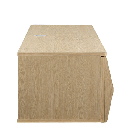 Modway - Vaughn 64" Wall Mount TV Stand by Modway  Living Room Decor Gray - EEI-7164-ASH