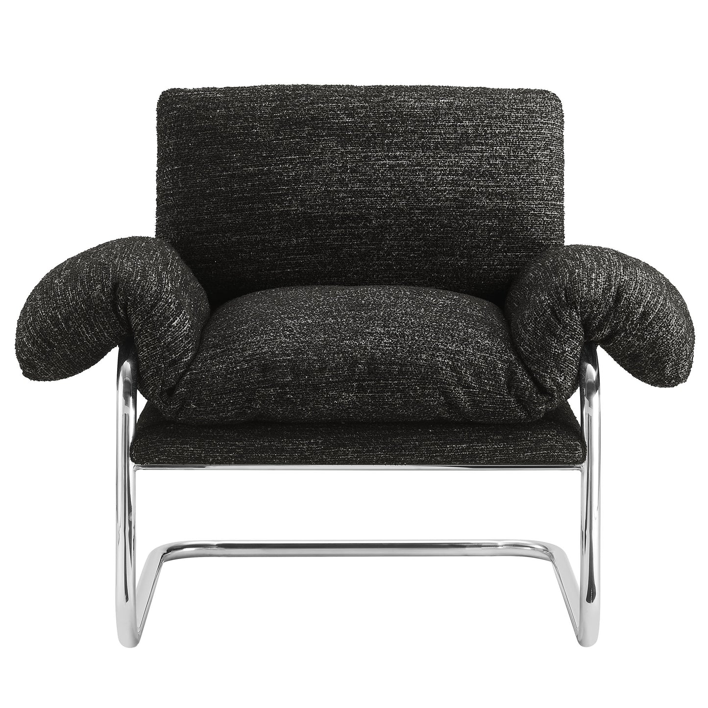 Modway - Ansel Boucle Fabric Accent Chair by Modway  Living Room Sofas and Armchairs Gray - EEI-7180-CHA