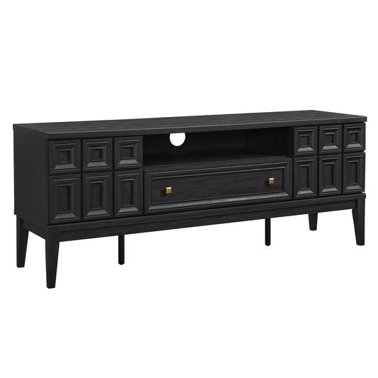 Modway - Samos 59" TV Stand by Modway  Living Room Decor Black - EEI-7182-BLK