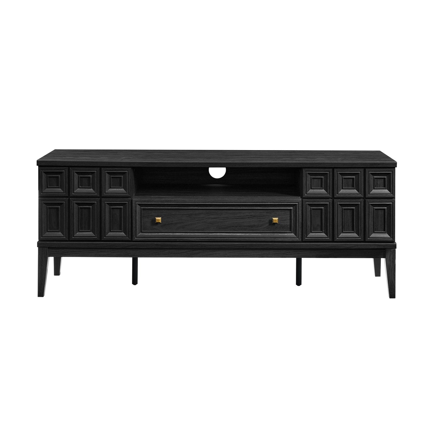 Modway - Samos 59" TV Stand by Modway  Living Room Decor Black - EEI-7182-BLK