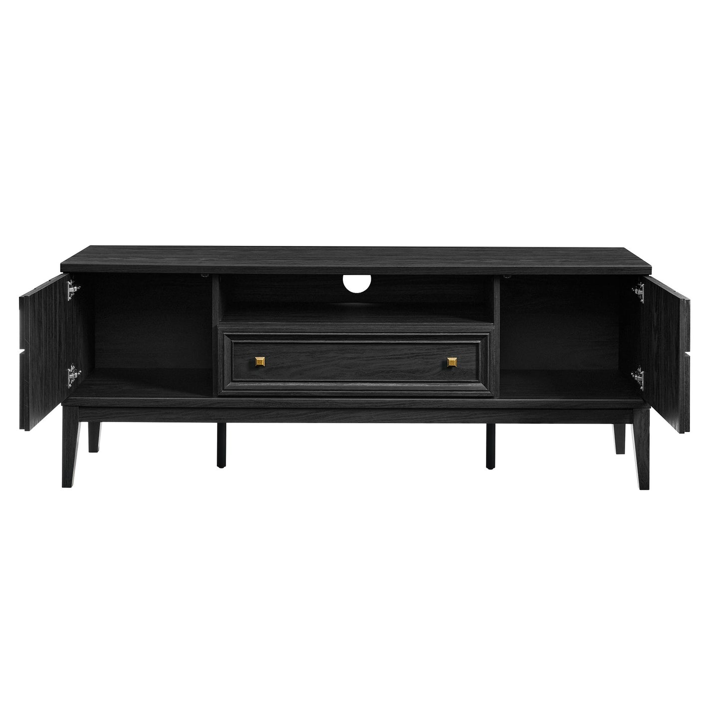 Modway - Samos 59" TV Stand by Modway  Living Room Decor Black - EEI-7182-BLK