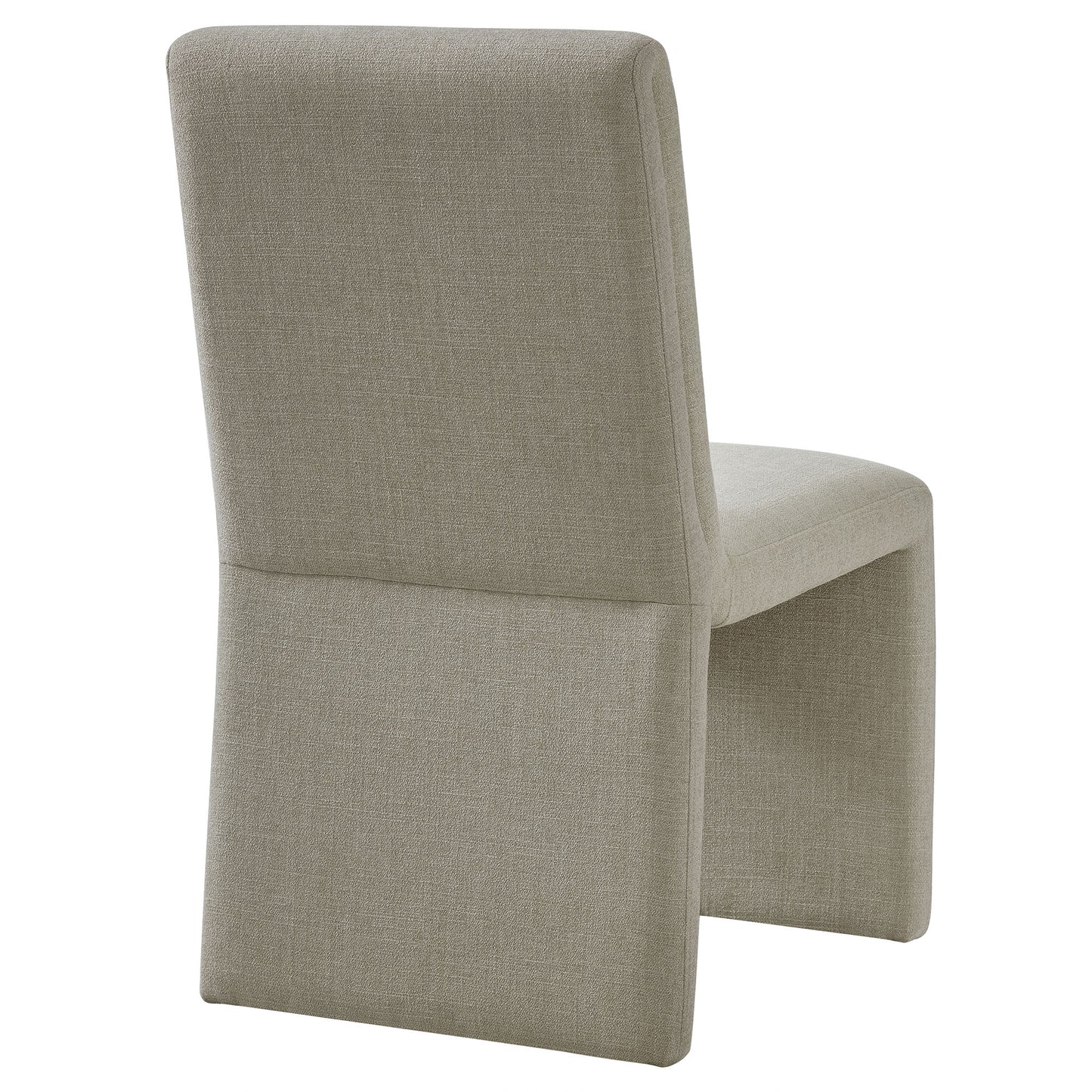 Modway - Emory Fabric Upholstered Dining Side Chair by Modway  Bar and Dining Dining Chairs Brown - EEI-7185-LIN