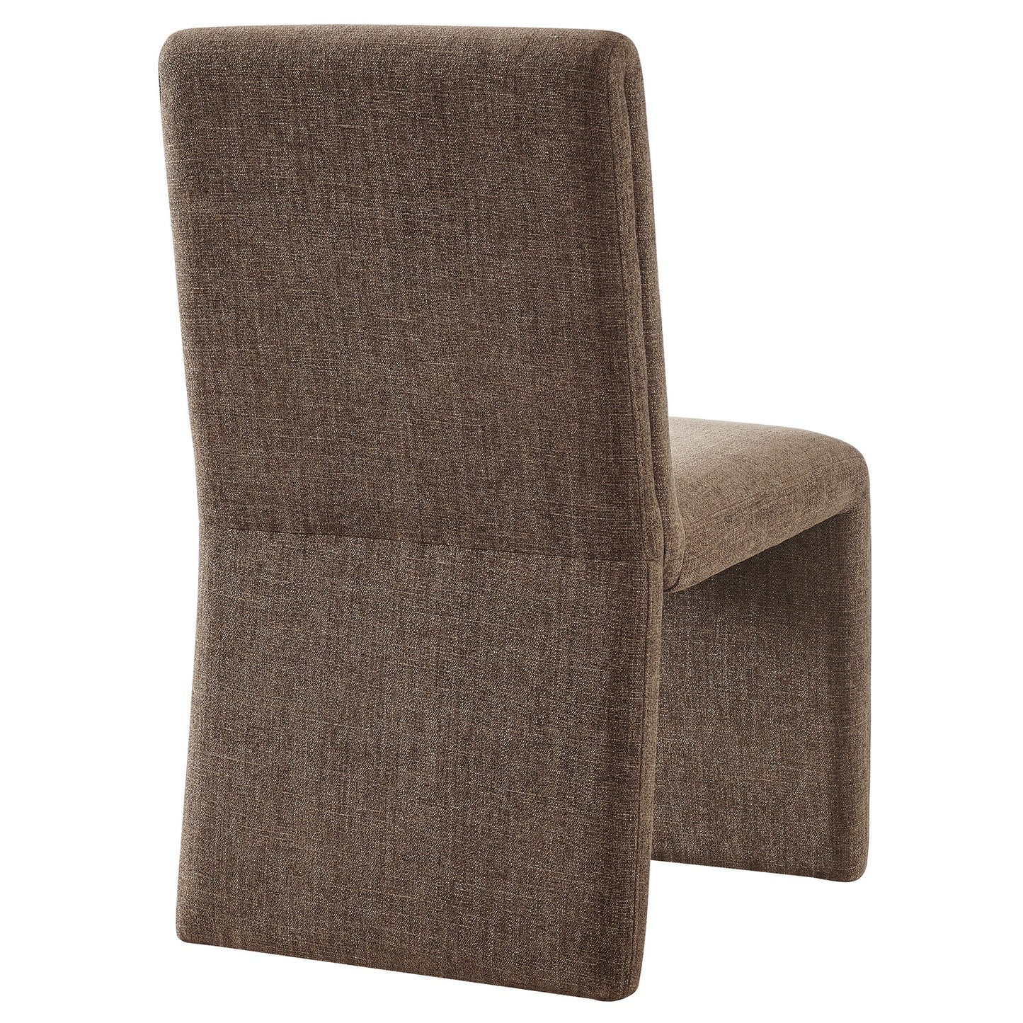 Modway - Emory Fabric Upholstered Dining Side Chair by Modway  Bar and Dining Dining Chairs Brown - EEI-7185-MOC