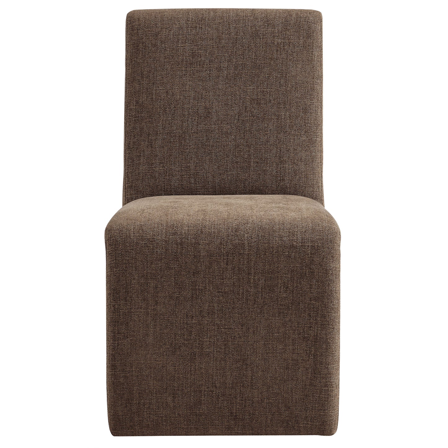 Modway - Emory Fabric Upholstered Dining Side Chair by Modway  Bar and Dining Dining Chairs Brown - EEI-7185-MOC