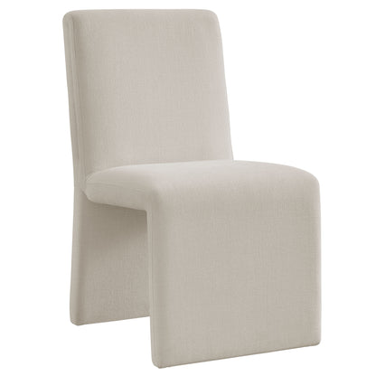 Modway - Emory Fabric Upholstered Dining Side Chair by Modway  Bar and Dining Dining Chairs White - EEI-7185-SAL