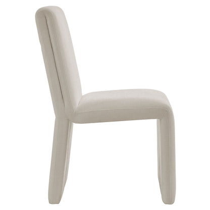Modway - Emory Fabric Upholstered Dining Side Chair by Modway  Bar and Dining Dining Chairs White - EEI-7185-SAL