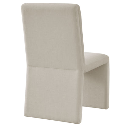 Modway - Emory Fabric Upholstered Dining Side Chair by Modway  Bar and Dining Dining Chairs White - EEI-7185-SAL