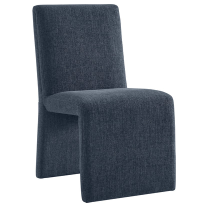 Modway - Emory Fabric Upholstered Dining Side Chair by Modway  Bar and Dining Dining Chairs Blue - EEI-7185-SLB