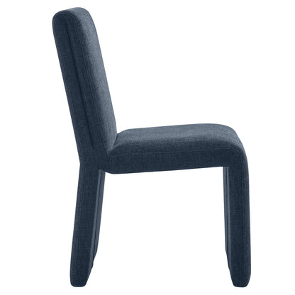 Modway - Emory Fabric Upholstered Dining Side Chair by Modway  Bar and Dining Dining Chairs Blue - EEI-7185-SLB
