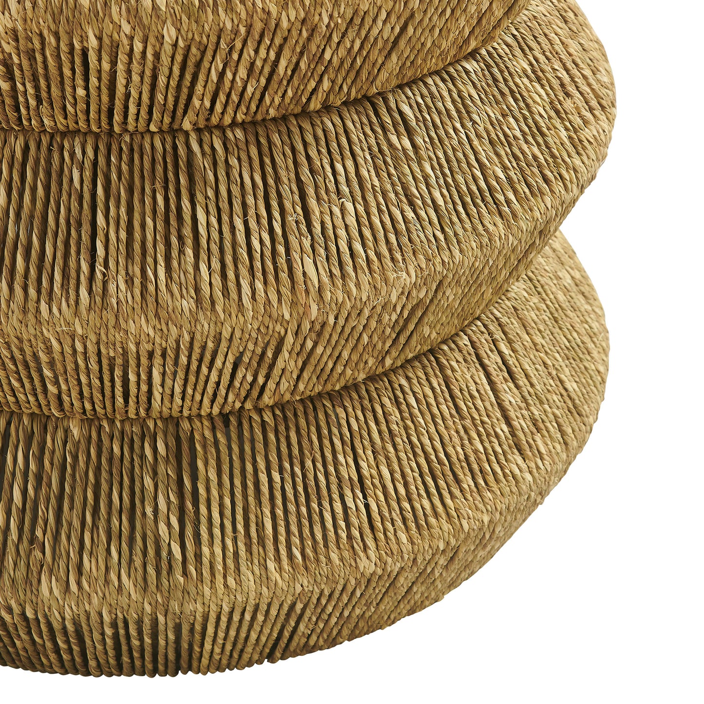 Modway - Maris Seagrass and Wood End Table by Modway  Living Room Tables Brown - EEI-7188-WAL-NAT