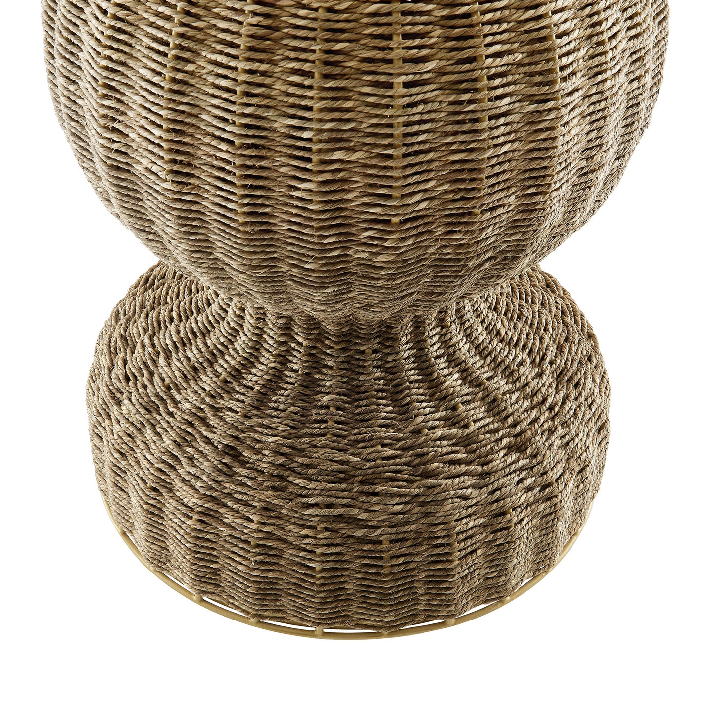 Modway - Zale 36" Marble and Seagrass Dining Table by Modway  Bar and Dining Bar and Dining Tables White - EEI-7195-WHI-NAT