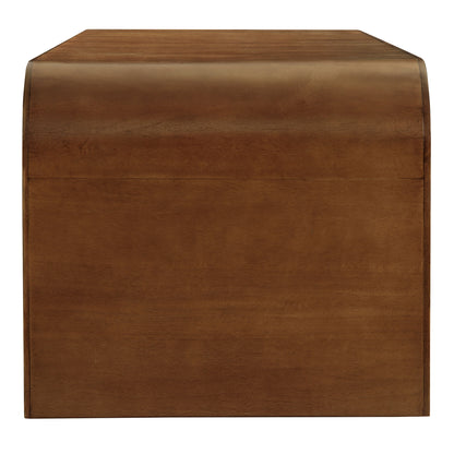 Modway - Waterflute 70" Fluted Sideboard Cabinet by Modway  Living Room Decor Brown - EEI-7198-WAL