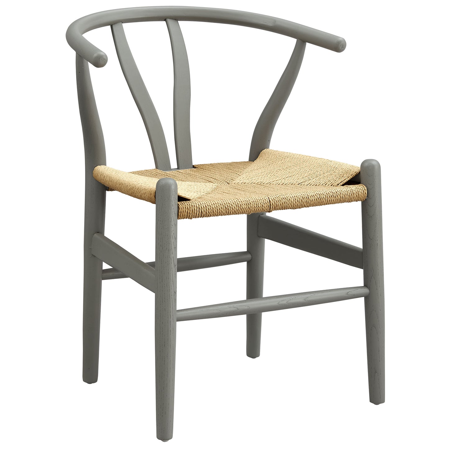 Modway - Amish 29" Wood Dining Chair by Modway Bar and Dining Dining Chairs Light Gray - EEI-7200-LGR