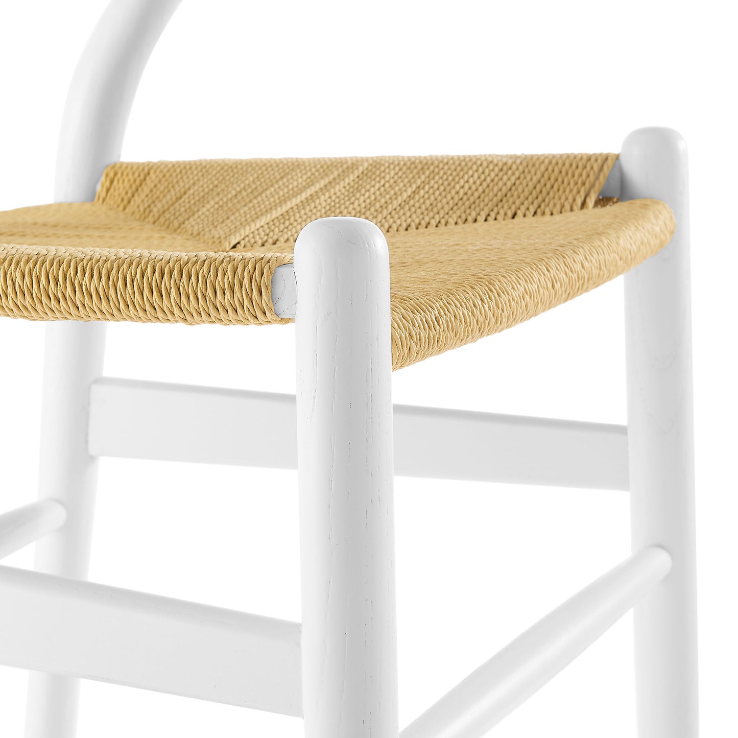 Modway - Amish 29" Wood Dining Chair by Modway  Bar and Dining Dining Chairs White - EEI-7200-WHI