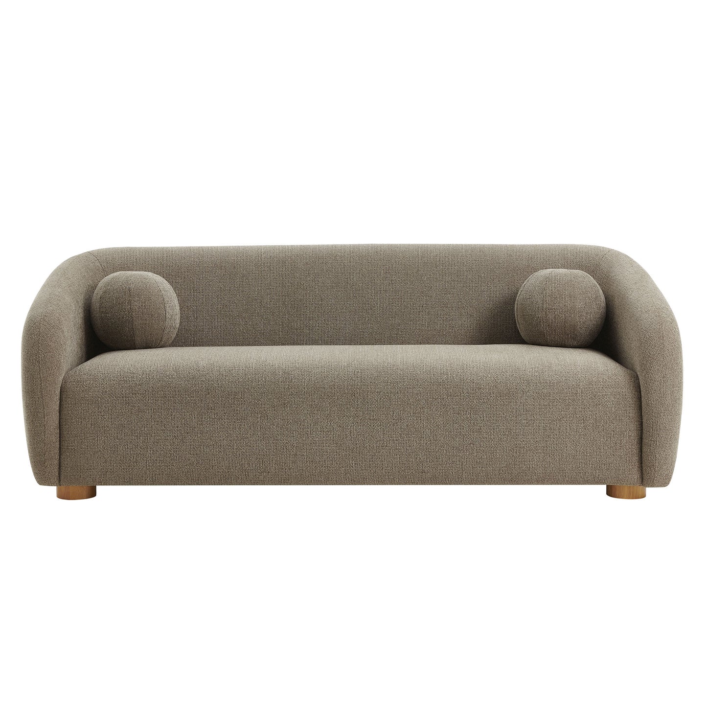 Modway - Holland 85" Chenille Fabric Sofa by Modway  Living Room Sofas and Armchairs Brown - EEI-7217-TAU