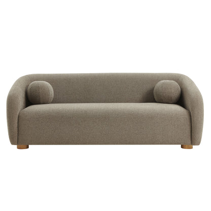 Modway - Holland 85" Chenille Fabric Sofa by Modway  Living Room Sofas and Armchairs Brown - EEI-7217-TAU