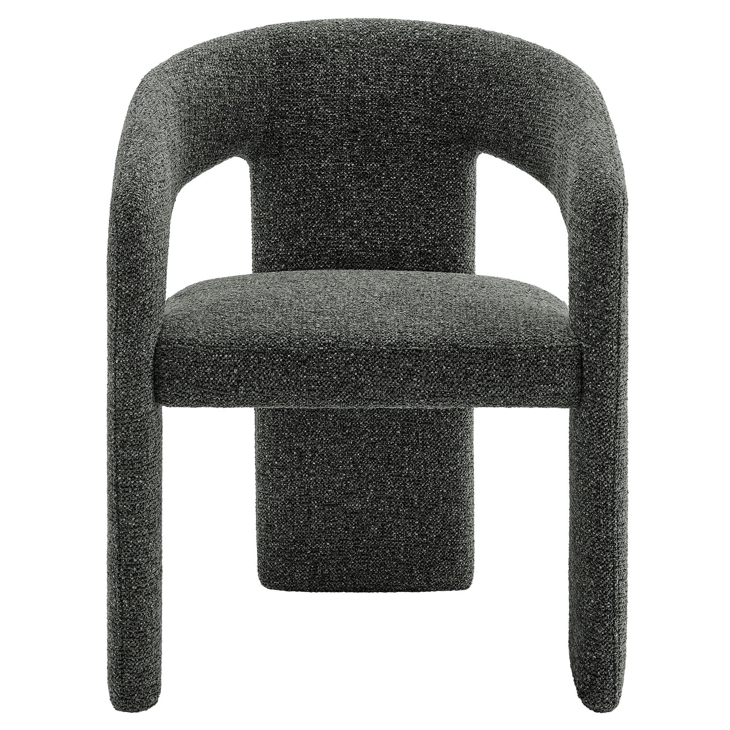 Modway - Oslo Barrel Fabric Upholstered Dining Accent Chair by Modway  Bar and Dining Dining Chairs Gray - EEI-7224-ANT