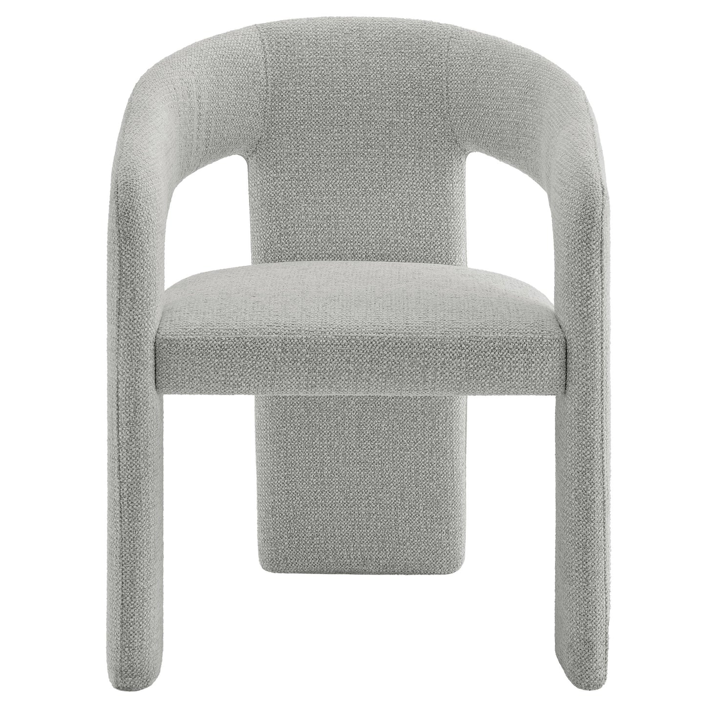 Modway - Oslo Barrel Fabric Upholstered Dining Accent Chair by Modway  Bar and Dining Dining Chairs Gray - EEI-7224-DOV