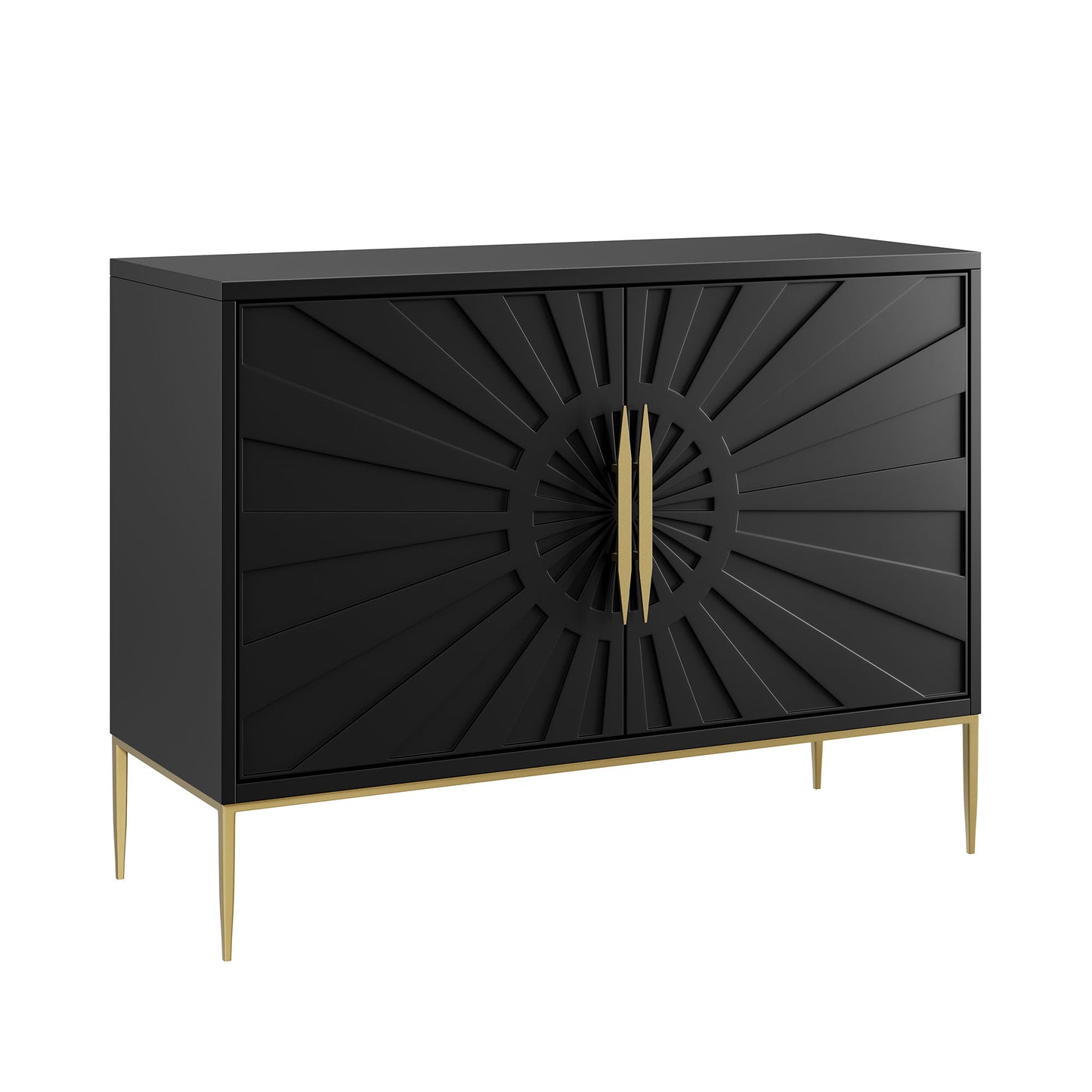 Modway - Awaken 47" Accent Cabinet by Modway  Living Room Decor Black - EEI-7234-BLK