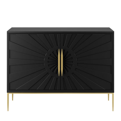 Modway - Awaken 47" Accent Cabinet by Modway  Living Room Decor Black - EEI-7234-BLK