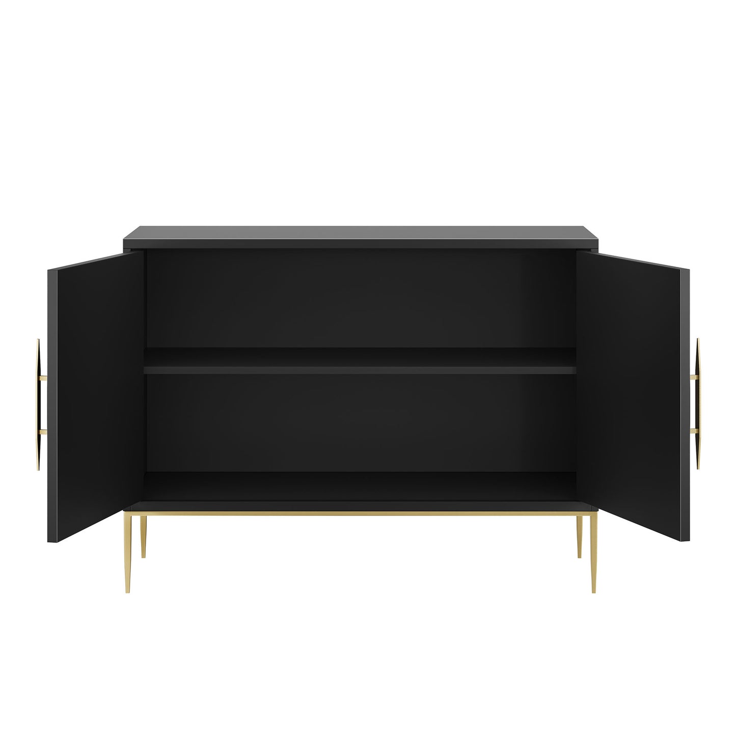 Modway - Awaken 47" Accent Cabinet by Modway  Living Room Decor Black - EEI-7234-BLK