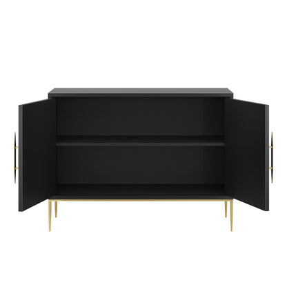 Modway - Awaken 47" Accent Cabinet by Modway  Living Room Decor Black - EEI-7234-BLK