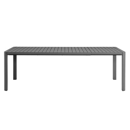 Modway - Tahoe Outdoor Patio Aluminum Extendable Dining Table by Modway  Outdoor Furniture Bar and Dining Gray - EEI-7236-GRY
