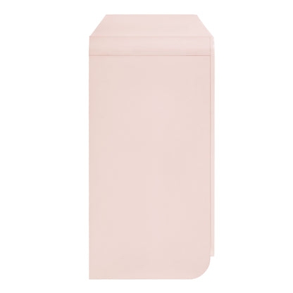 Modway - Dahlia Fluted and Scalloped Sideboard Storage Cabinet by Modway  Living Room Decor Red - EEI-7241-PNK