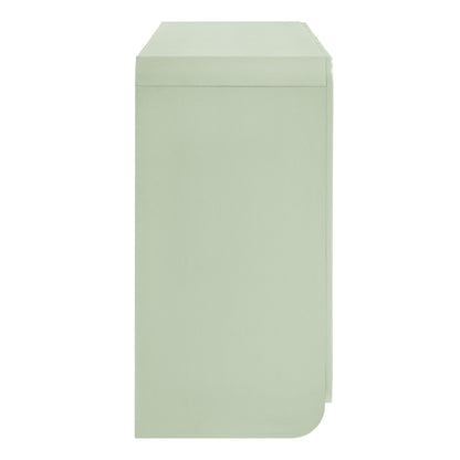 Modway - Dahlia Fluted and Scalloped Sideboard Storage Cabinet by Modway  Living Room Decor Green - EEI-7241-SGE