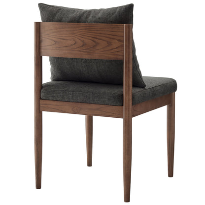 Modway - Remington Wood Dining Side Chair by Modway  Bar and Dining Dining Chairs Gray - EEI-7242-CHA