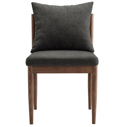 Modway - Remington Wood Dining Side Chair by Modway  Bar and Dining Dining Chairs Gray - EEI-7242-CHA