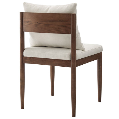 Modway - Remington Wood Dining Side Chair by Modway  Bar and Dining Dining Chairs White - EEI-7242-SAL