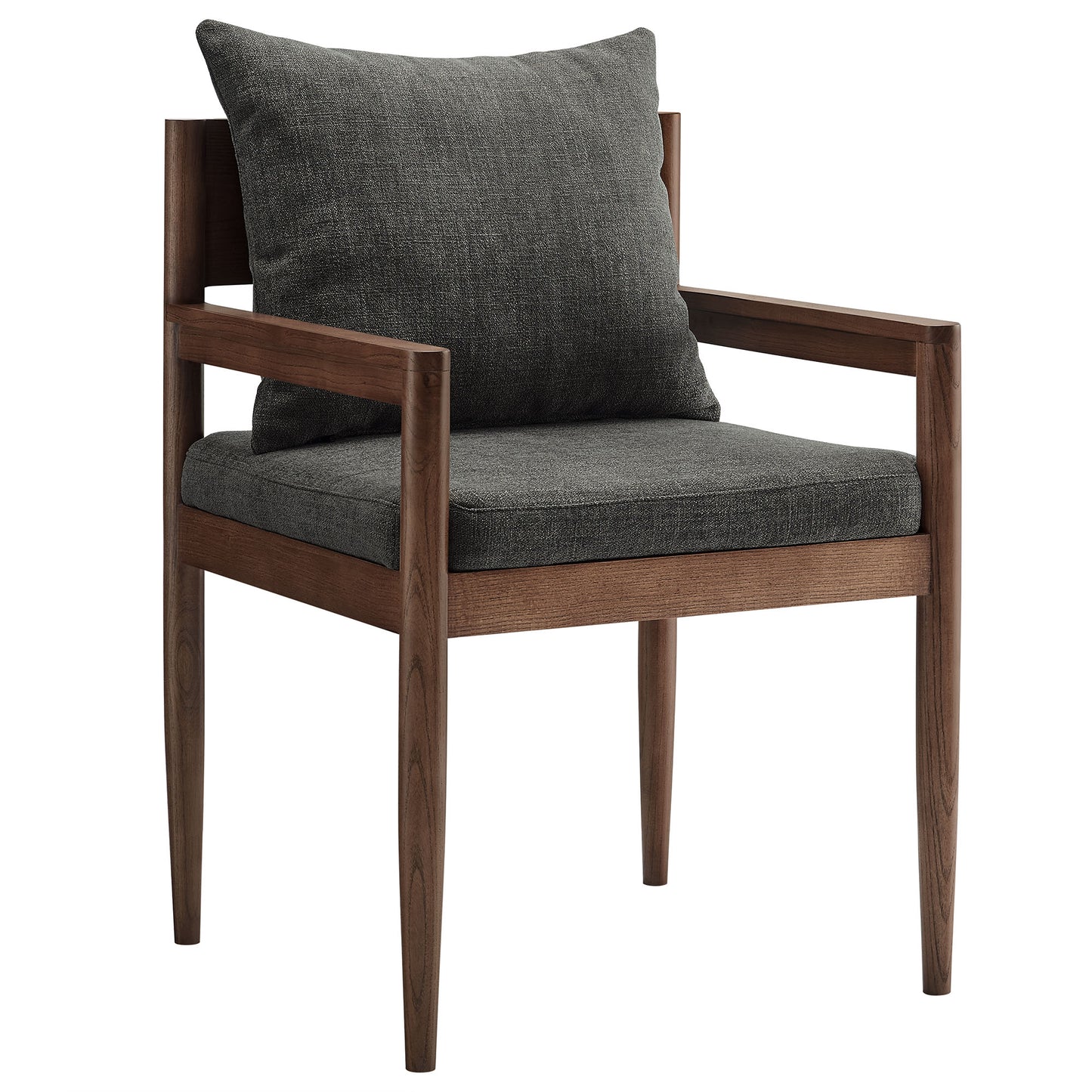 Modway - Remington Wood Dining Armchair by Modway  Bar and Dining Dining Chairs Gray - EEI-7243-CHA