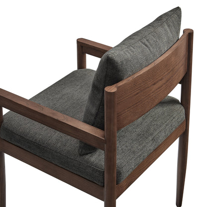 Modway - Remington Wood Dining Armchair by Modway  Bar and Dining Dining Chairs Gray - EEI-7243-CHA