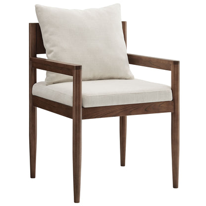 Modway - Remington Wood Dining Armchair by Modway  Bar and Dining Dining Chairs White - EEI-7243-SAL