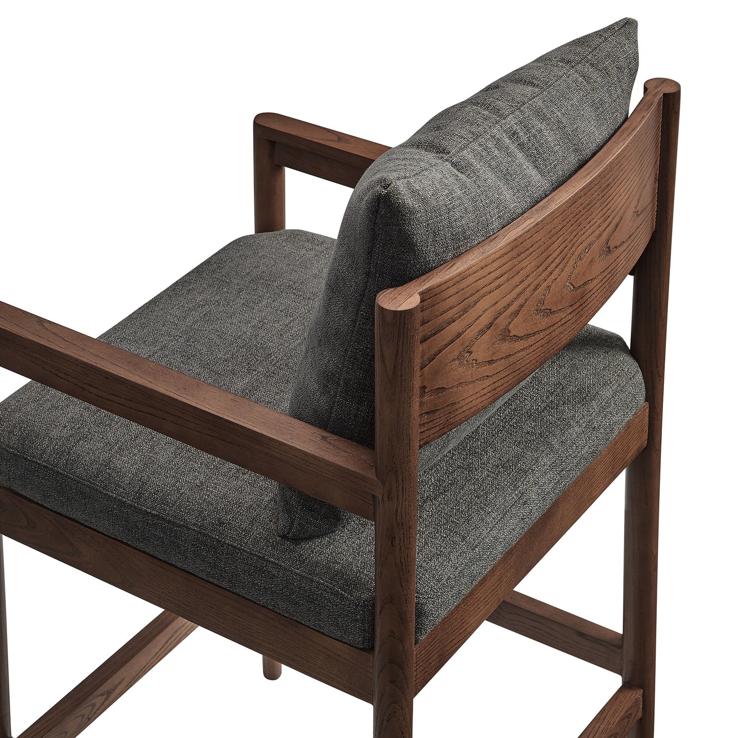 Modway - Remington Wood Counter Stool by Modway  Bar and Dining Bar and Counter Stools Gray - EEI-7244-CHA