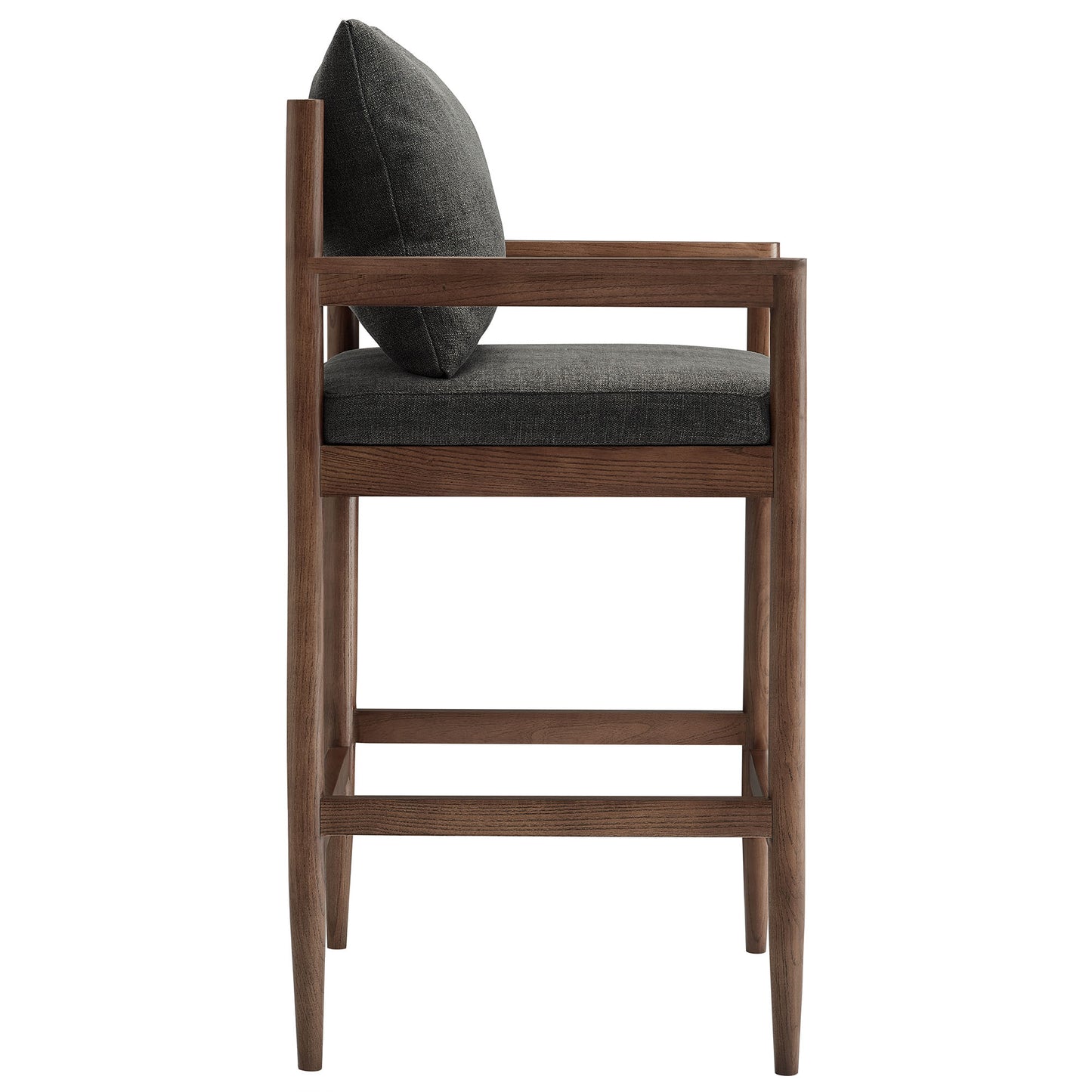 Modway - Remington Wood Bar Stool by Modway  Bar and Dining Bar and Counter Stools Gray - EEI-7245-CHA