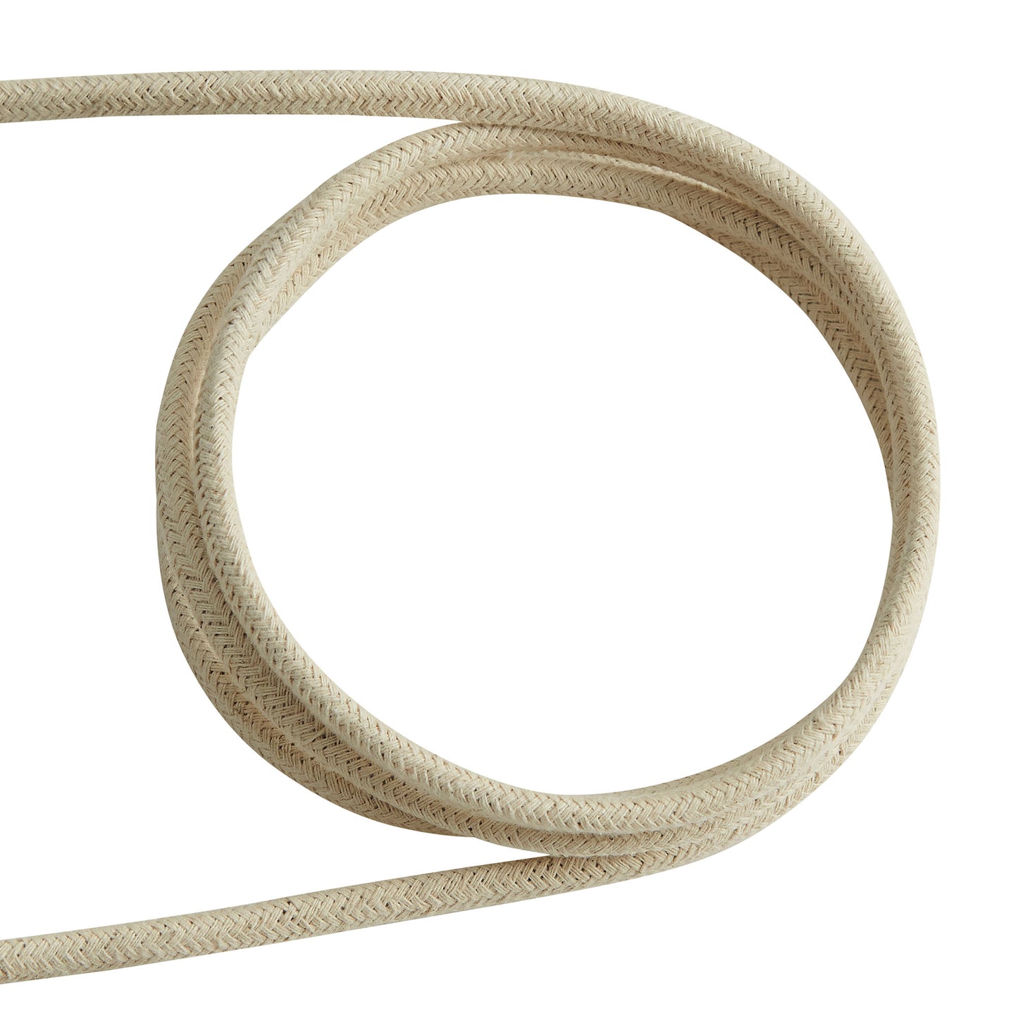 Modway - Renae Handwoven Cotton Thread Striped Table Lamp by Modway  Lighting Table Lamps Black - EEI-7261-BLK