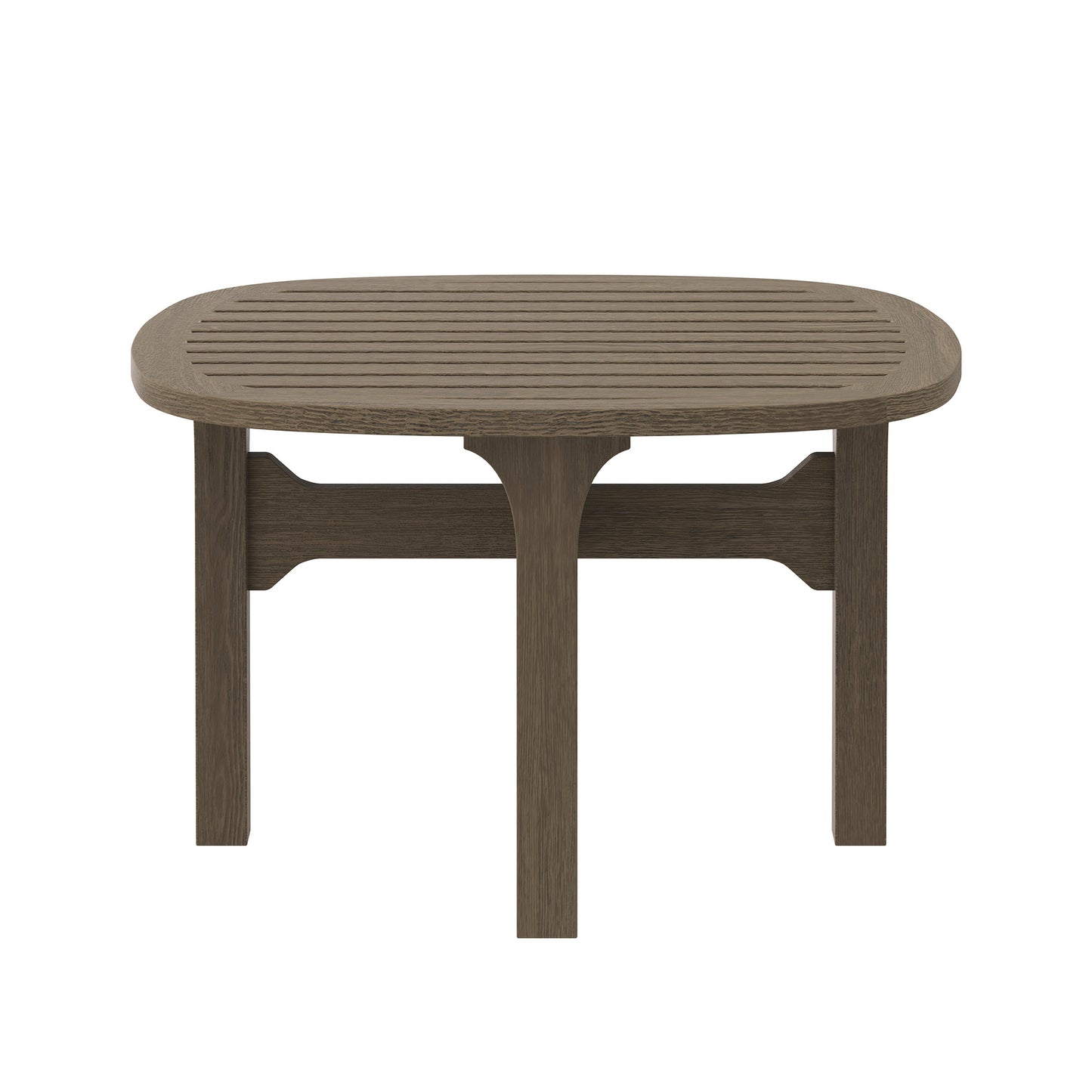 Modway - Saratoga Square Outdoor Patio Teak Wood Side Table by Modway  Outdoor Furniture Bar and Dining Brown - EEI-7263-WGR