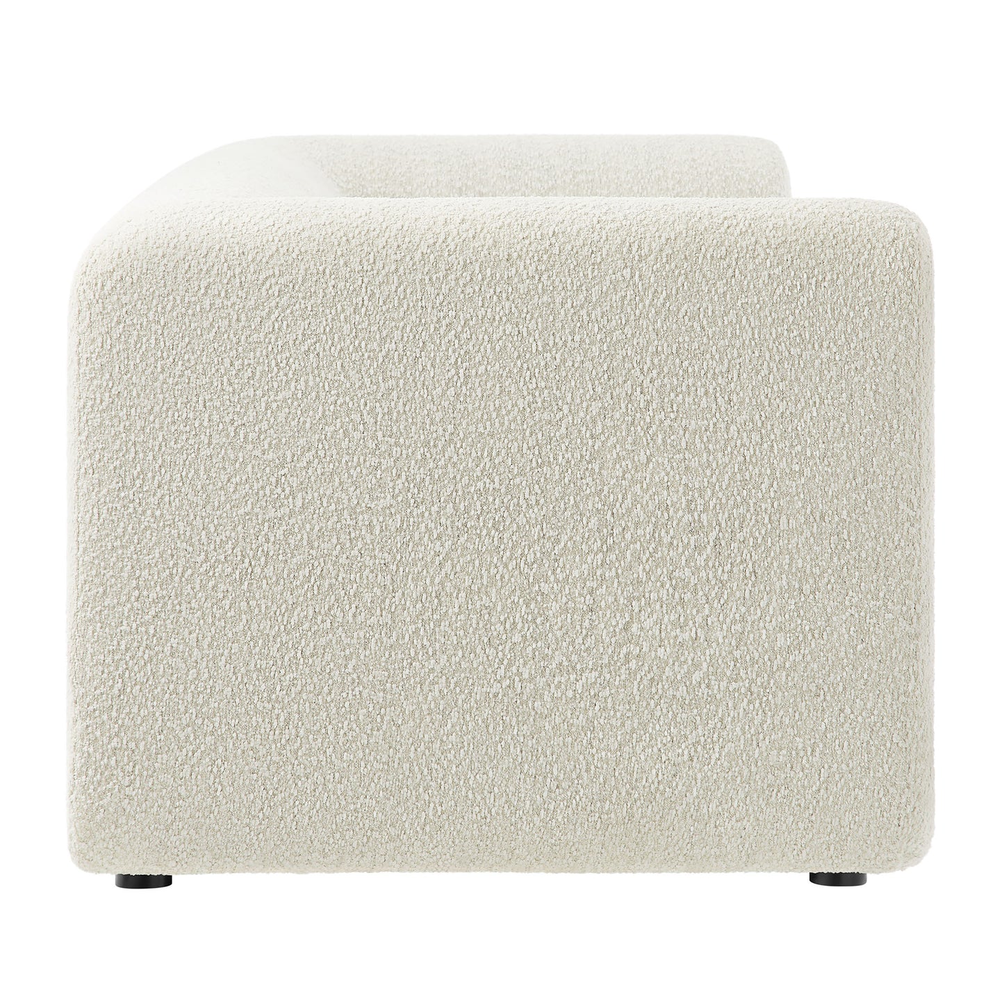 Modway - Leif 89" Boucle Upholstered Sofa by Modway  Living Room Sofas and Armchairs White - EEI-7280-PRL