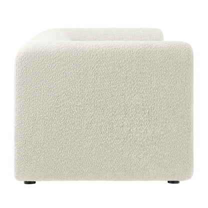 Modway - Leif 89" Boucle Upholstered Sofa by Modway  Living Room Sofas and Armchairs White - EEI-7280-PRL