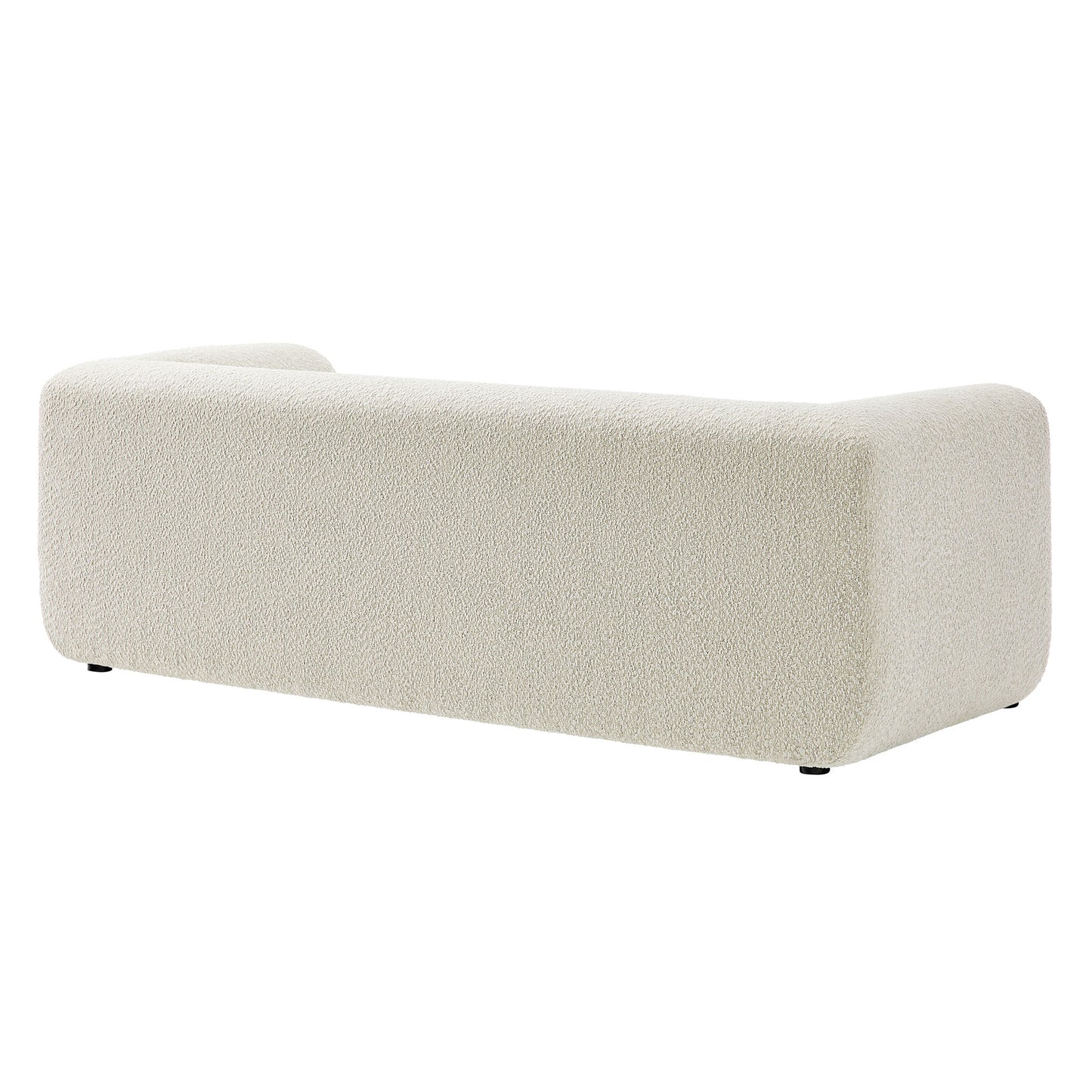 Modway - Leif 89" Boucle Upholstered Sofa by Modway  Living Room Sofas and Armchairs White - EEI-7280-PRL