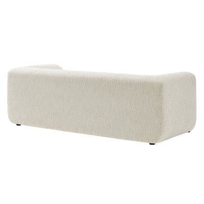 Modway - Leif 89" Boucle Upholstered Sofa by Modway  Living Room Sofas and Armchairs White - EEI-7280-PRL