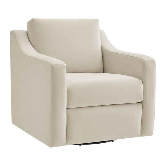 Modway - Liora Performance Velvet Armchair by Modway  Living Room Sofas and Armchairs White - EEI-7282-ALA