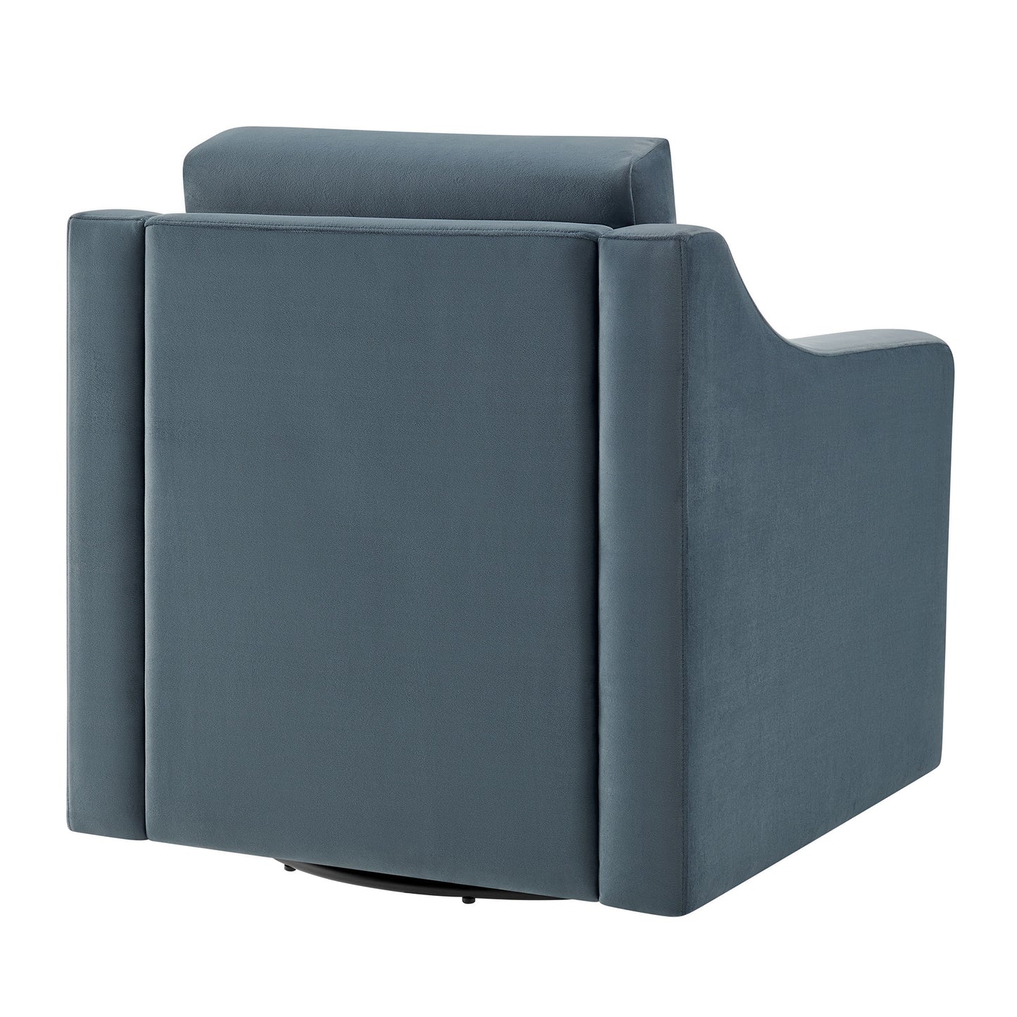 Modway - Liora Performance Velvet Armchair by Modway  Living Room Sofas and Armchairs Blue - EEI-7282-CAB