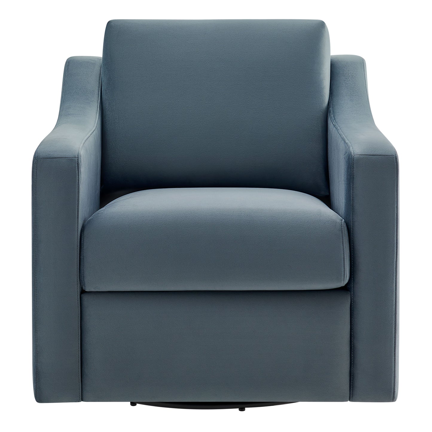 Modway - Liora Performance Velvet Armchair by Modway  Living Room Sofas and Armchairs Blue - EEI-7282-CAB