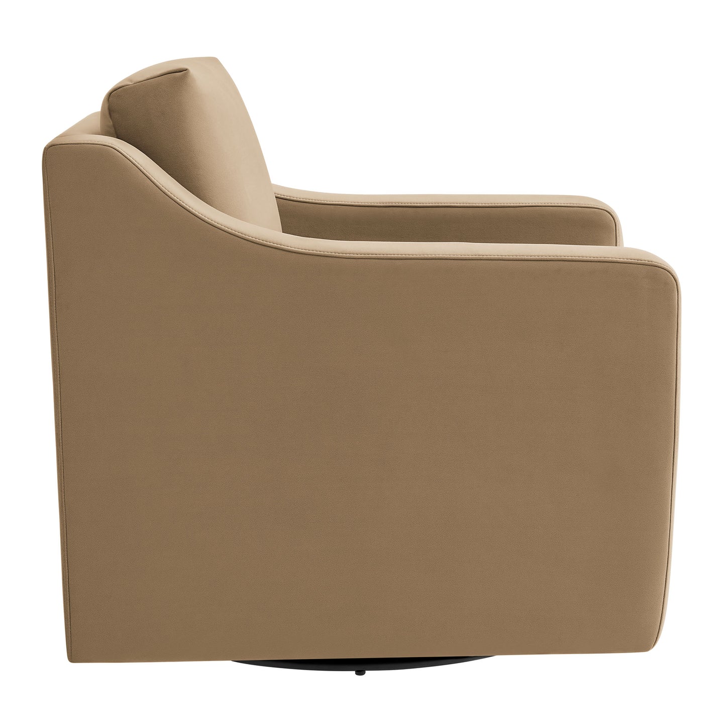 Modway - Liora Performance Velvet Armchair by Modway  Living Room Sofas and Armchairs Brown - EEI-7282-TAU